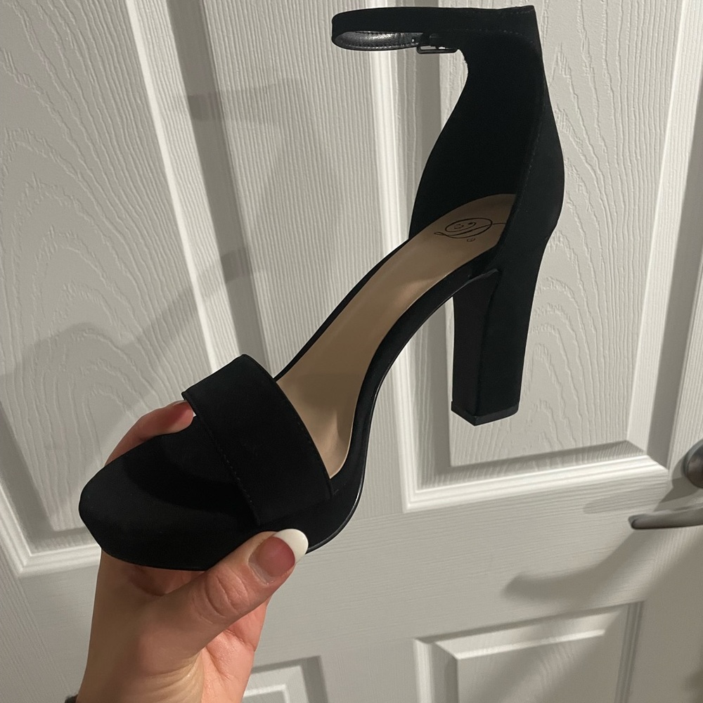 Black heels
